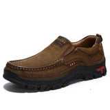 Men's Casual Genuine Leather Slip-on - The Next Door Neighbor 