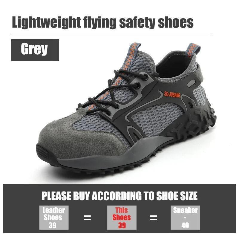 Anti-collision Steel Toe Breathable Safety Shoes - The Next Door Neighbor 