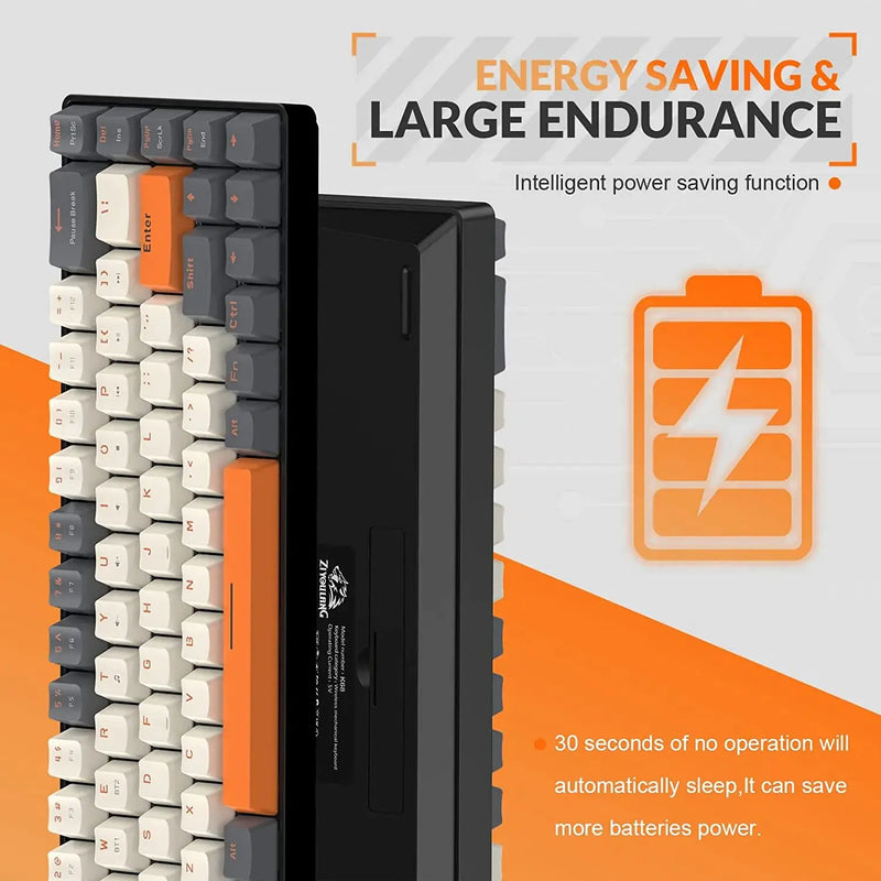 Wireless Mechanical Keyboard Bluetooth