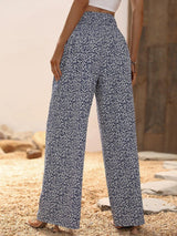 Floral Print Wide Leg Pants - The Next Door Neighbor 