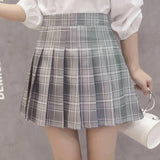 Tenniscore Plaid Mini Skirt - The Next Door Neighbor 