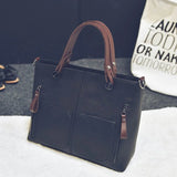 Waxed Leather Handbag - The Next Door Neighbor 