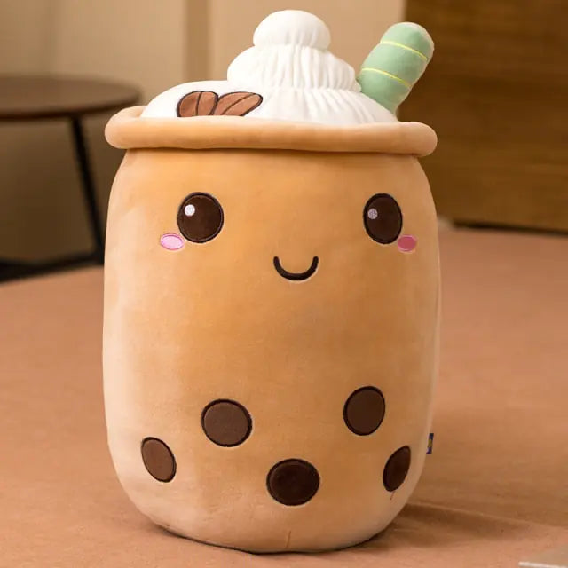 Cute Boba Milk Tea Plushie Toy - The Next Door Neighbor 