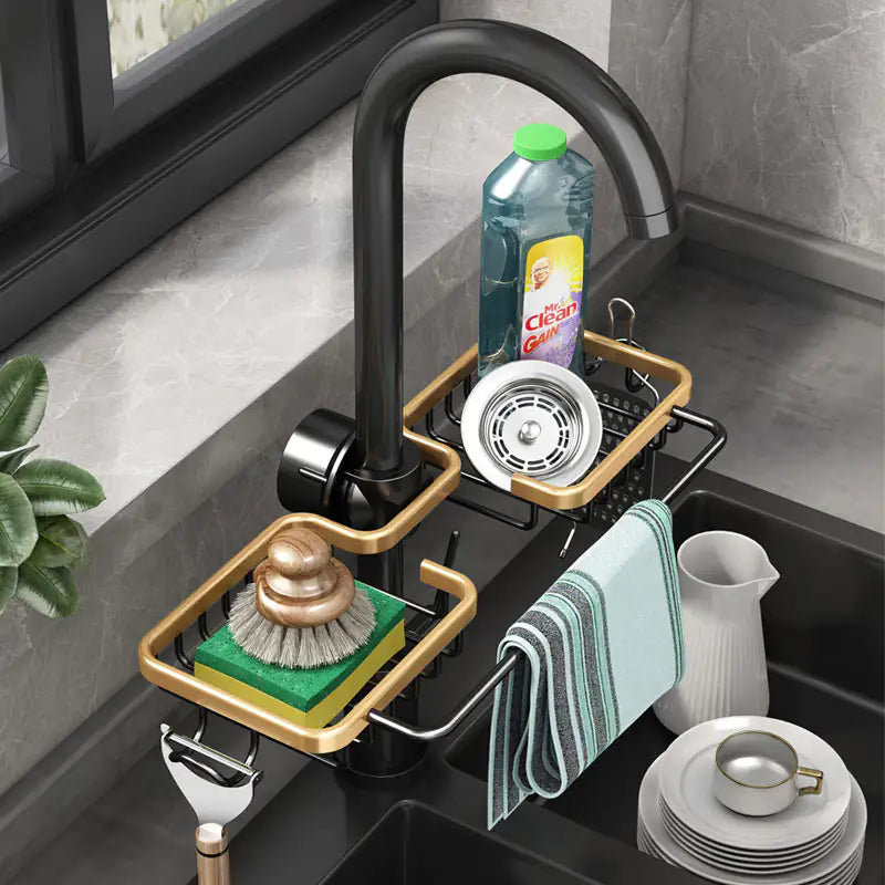 Kitchen Sink Storage Rack - The Next Door Neighbor 