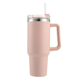 Insulated Tumbler Straw With Handle - The Next Door Neighbor 