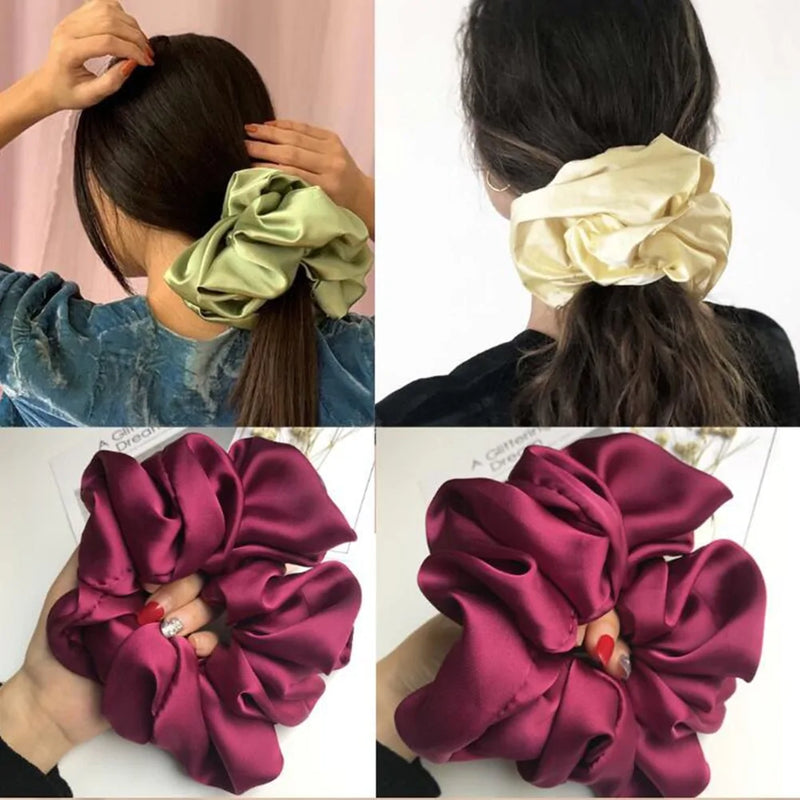 Oversized Hair Scrunchies