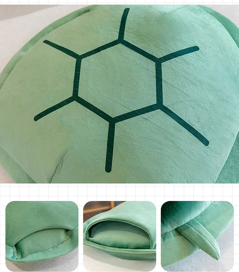 Green Wearable Turtle Shell Pillows