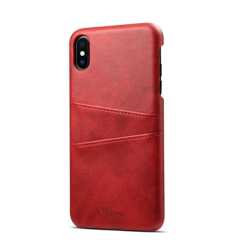 Luxury Leather Phone Back Cover - The Next Door Neighbor 