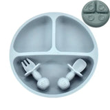 Baby Silicone Plate Set - The Next Door Neighbor 