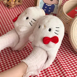 Hello Kitty Sanrio Plush Slippers - The Next Door Neighbor 