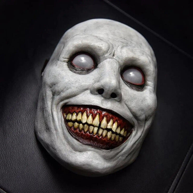 White-Eyed Demon Smiling Mask