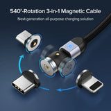 Magnetic USB Type C Micro Cable Phone Charger