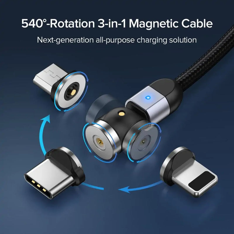 Magnetic USB Type C Micro Cable Phone Charger - The Next Door Neighbor 