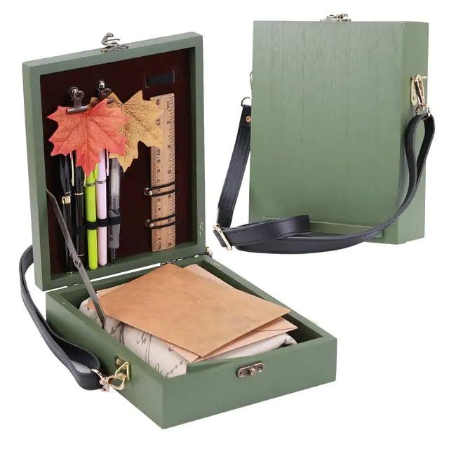 Messenger Wood Box