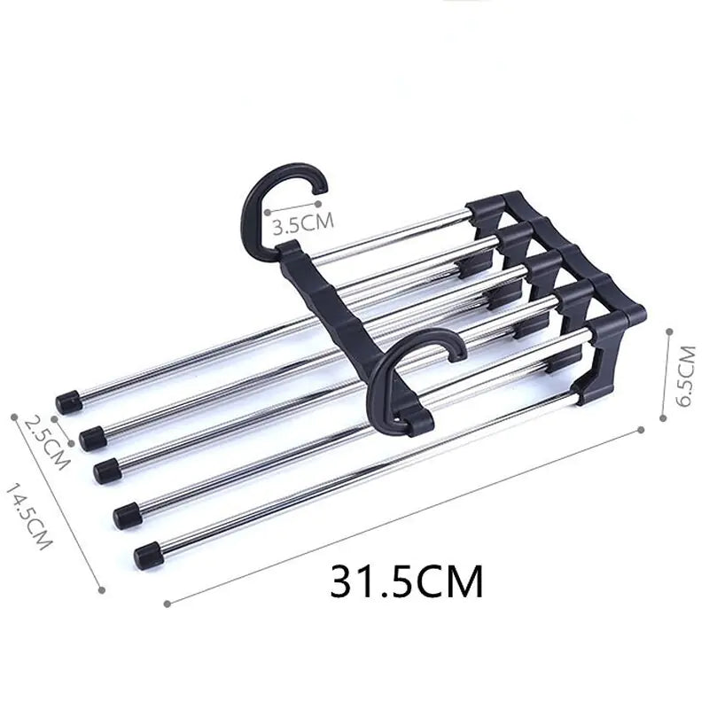 5-in-1 Pant Rack Shelves