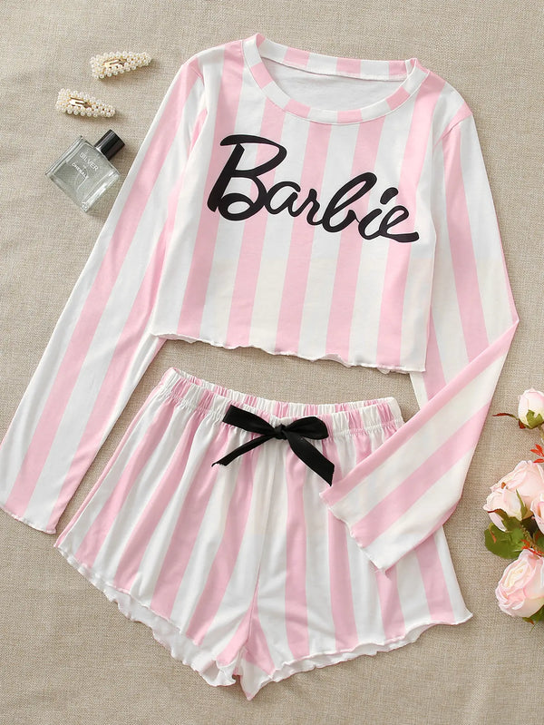 2 Piece Summer Short Sleepwear