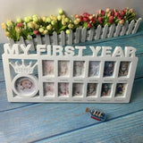 Baby's First Year Picture Frame - The Next Door Neighbor 