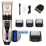 Rechargeable Pet Hair Clipper Grooming Set