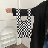 Knitt Fabric Handbag