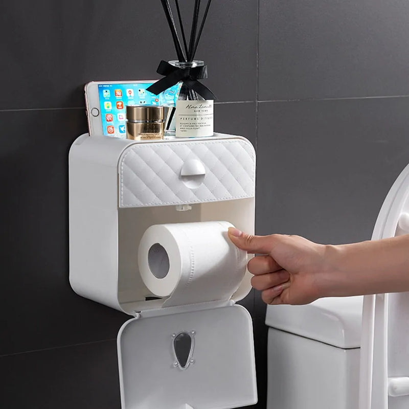 Ultimate Wall Mount Toilet Paper Holder - The Next Door Neighbor 