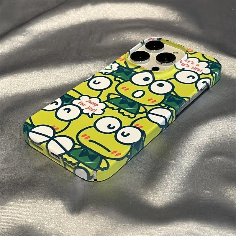 Cute Frog Acrylic Phone Case - The Next Door Neighbor 