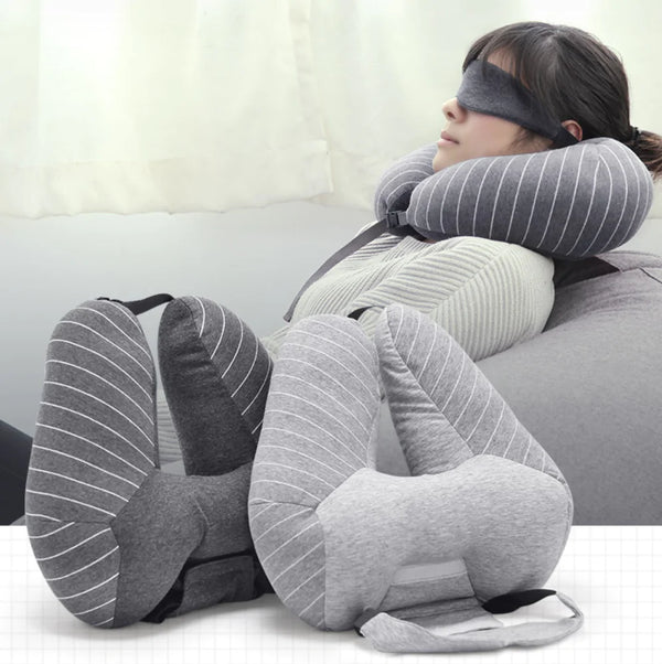 Travel Pillow With Eye Mask