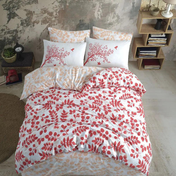 Hobby Silvia Red - Ranforce Double Duvet Cover Set