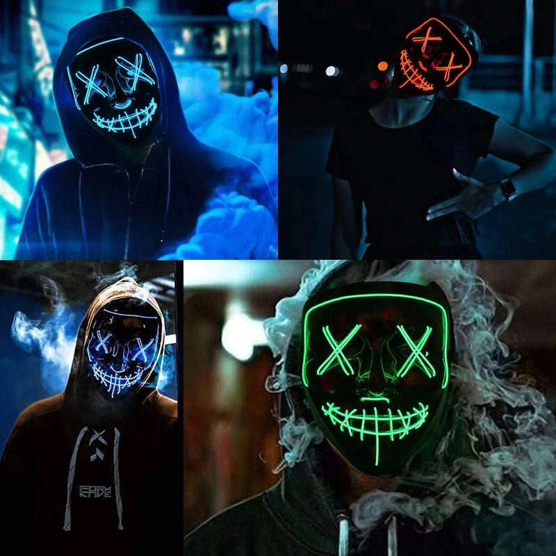 Led Halloween Mask