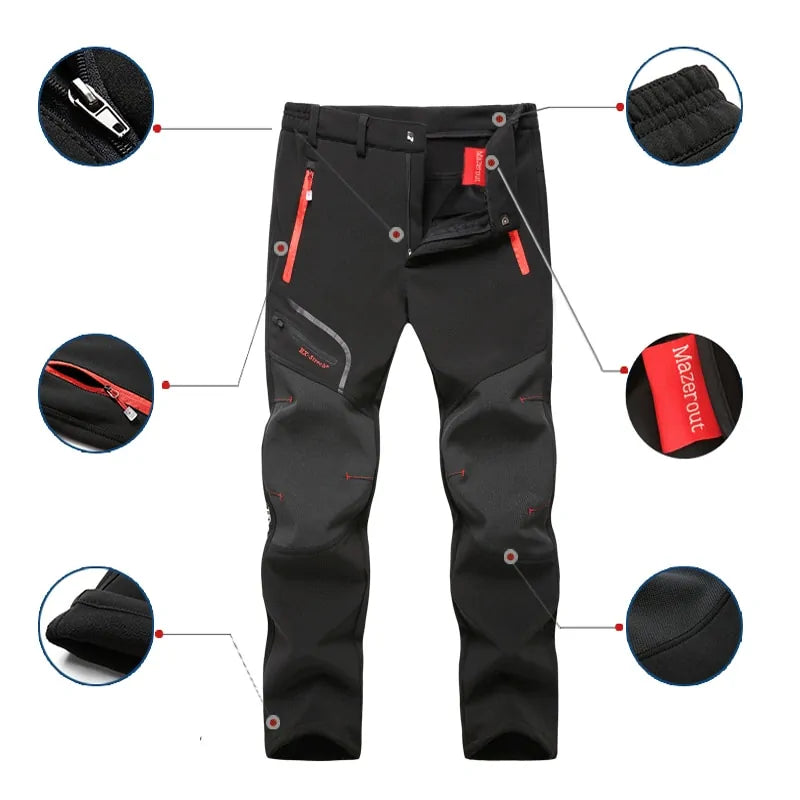 Softshell Fleece Outdoor Pants - The Next Door Neighbor 