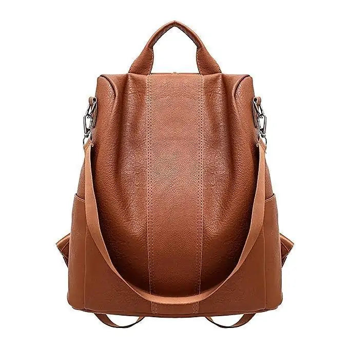 Women's Travel Leather Backpack