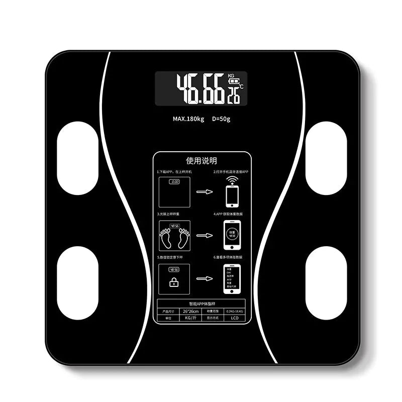 Bluetooth Digital Body Fat Scale - The Next Door Neighbor 