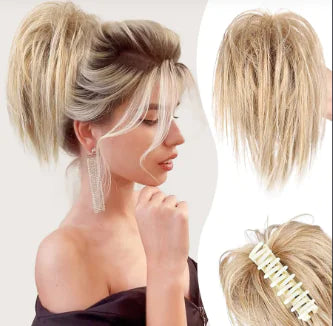 Messy Ponytail Clip Extension
