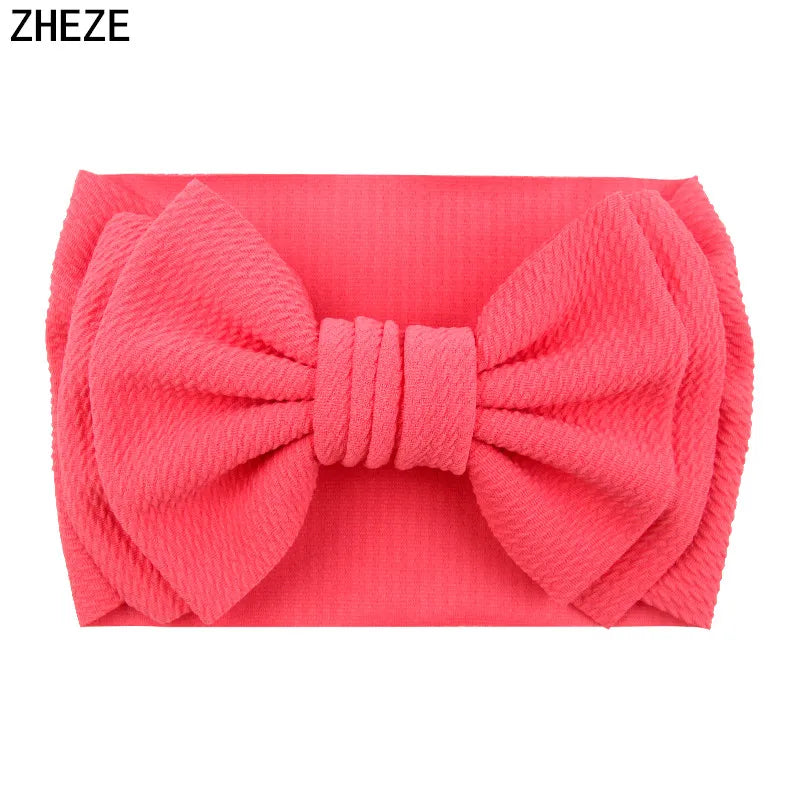 7" Big Double Layer Hair Bow