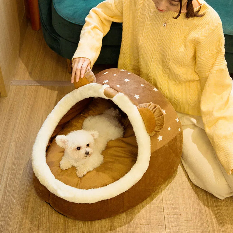 Foldable Pet House – Cozy and Comfortable Sleeping Bed