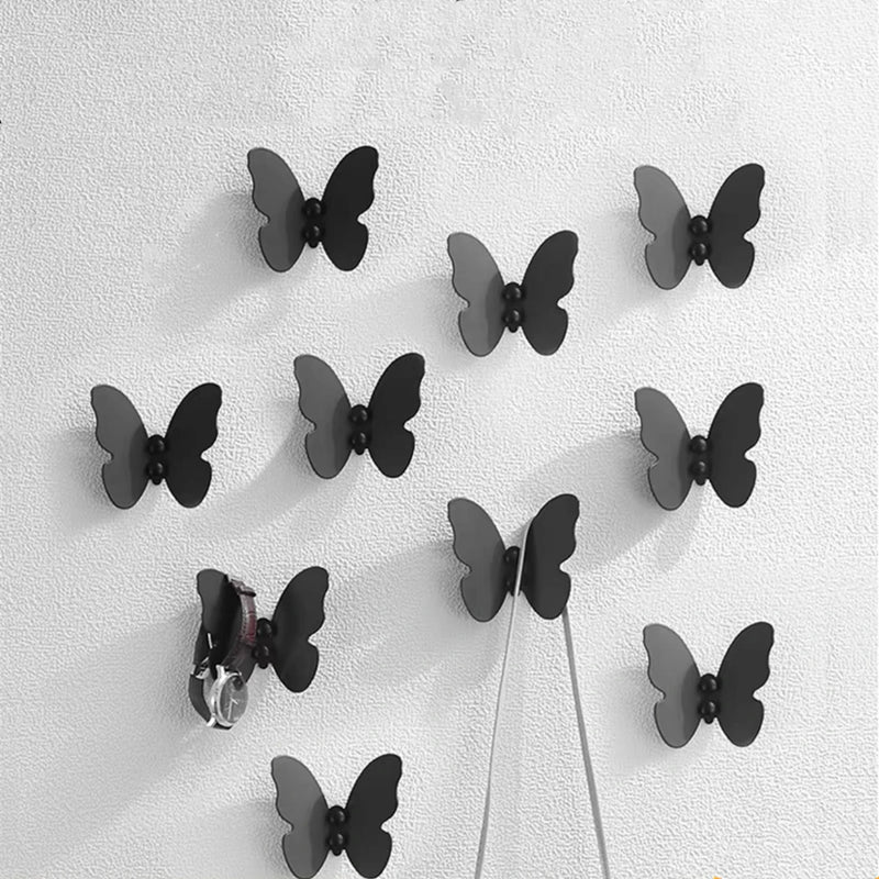 Wall Mounted Butterfly Hooks