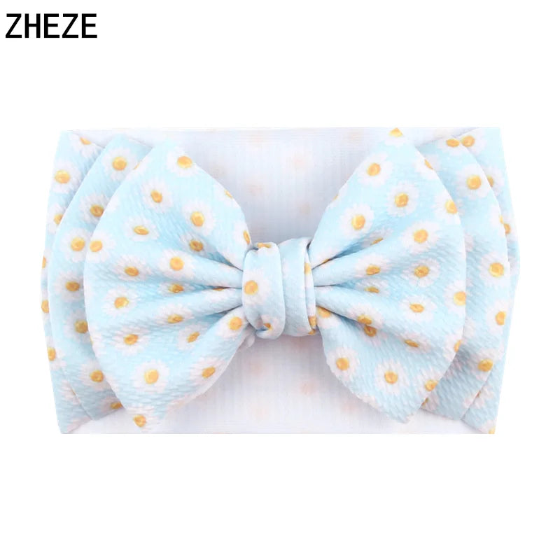 7" Big Double Layer Hair Bow