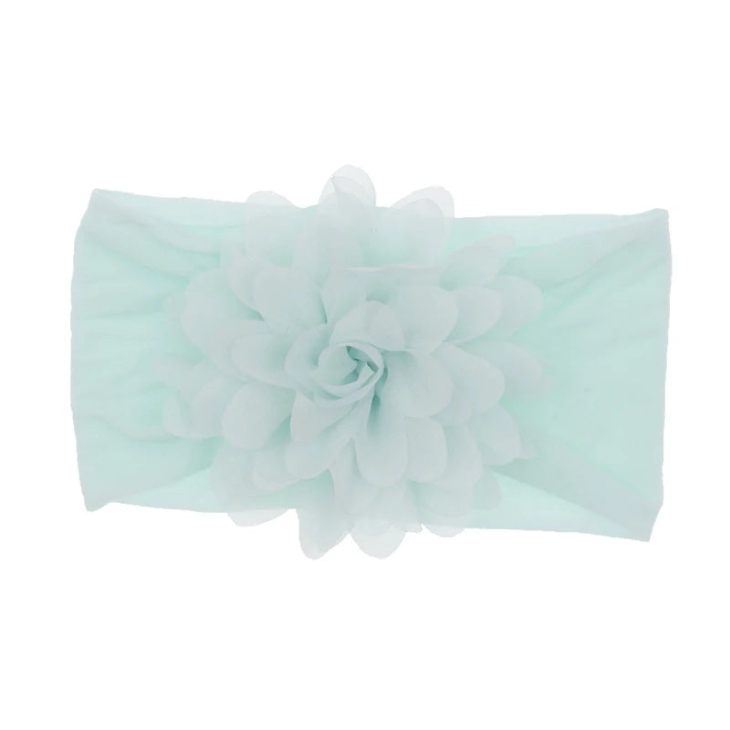 Big Chiffon Flower Headbands