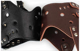 Soft Leather Dog Muzzle