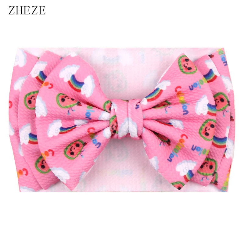 7" Big Double Layer Hair Bow