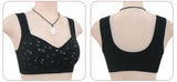 Cotton Wire Free Front Closure Bralette