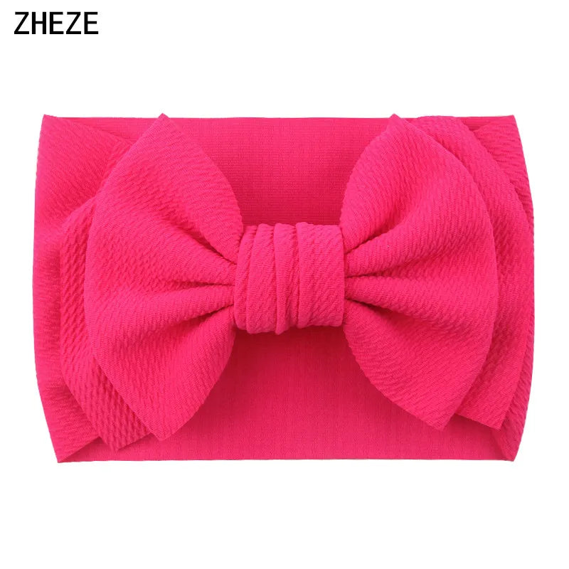 7" Big Double Layer Hair Bow