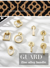 Gold Cabinet Pulls - Solid Zinc Alloy