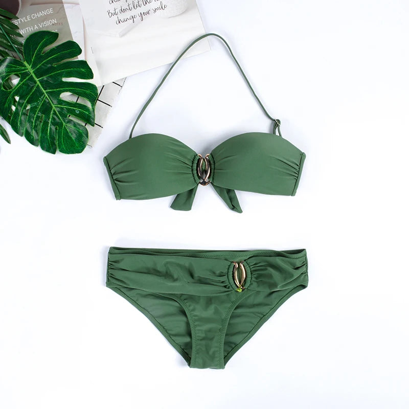 Beach Bikini - Push Up Swimwear Bikini