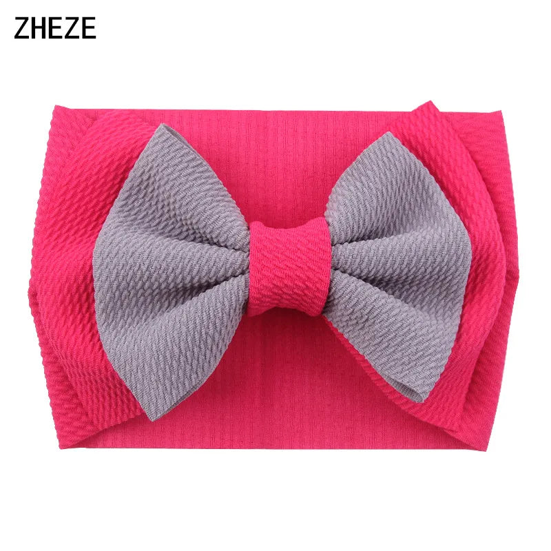 7" Big Double Layer Hair Bow