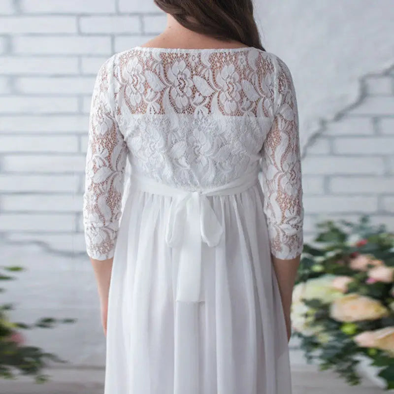 Puococo Maternity Lace Dress