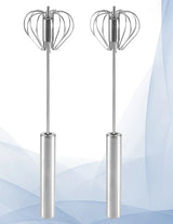 Stainless Steel Semi-Automatic Egg Beater