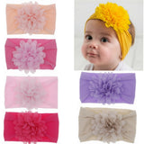 Big Chiffon Flower Headbands