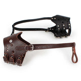 Soft Leather Dog Muzzle