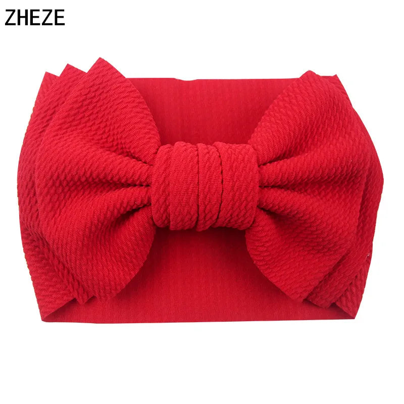 7" Big Double Layer Hair Bow