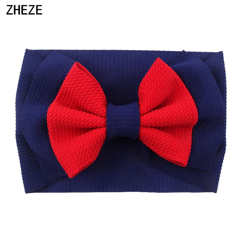 7" Big Double Layer Hair Bow